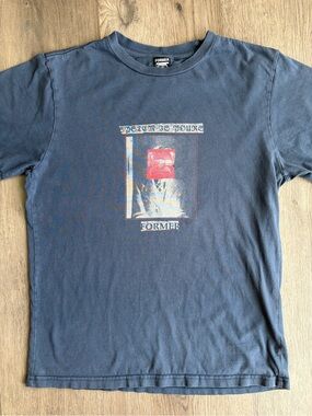 Navy Former System Is Yours Graphic Tee Sz.S